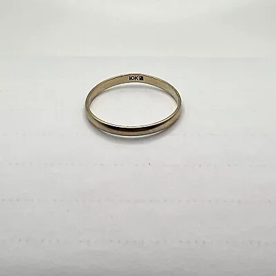 10k Yellow Gold Ring Men’s Women’s Wedding Band Size 8 - Not Scrap 0.94 Grams • $26