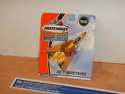 2002 Matchbox Hero City Sky Busters F-14 Nos Sealed • $9.99