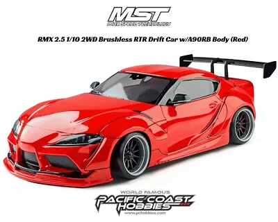 MST RMX 2.5 1/10 2WD Brushless RTR Drift Car W/A90RB Body (Red) MXS-533906R • $399.99