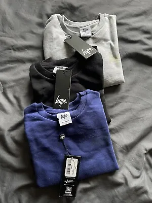 £25 • Buy Hype Boys Crewneck Sweatshirts X 3 Multipack