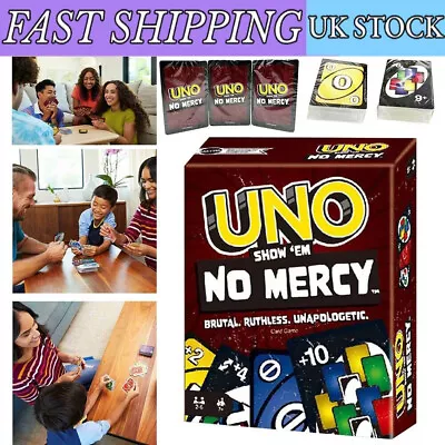 UNO Show Em No Mercy Card Game For Kids Adults & Family Night Parties AU PARTY • $10.69