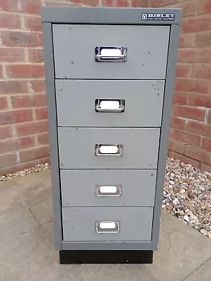 Bisley 5 Drawer Filing Cabinet Metal  • £17