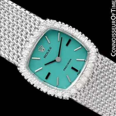 1970 ROLEX Ladies Vintage Stainless Steel & Diamond Watch - Mint With Warranty • $2695