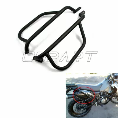 Highway Back Panel Guard Side Crash Bar Protector For Kawasaki KLR650 1987-2018 • $89.99