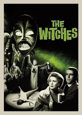 The Witches - 1966 Hammer Film - A4 Repro Horror Film Poster Print • £2