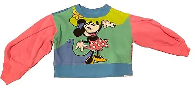 Disney Kids Minnie Mouse Colour Block Jumper • £6