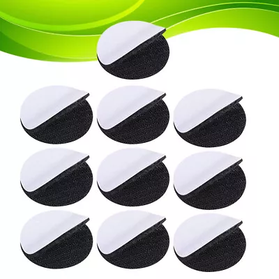  10 Packs Round Self Adhesive 2 Inch Hook Loop Tape Dots With Super Mounting • $7.58