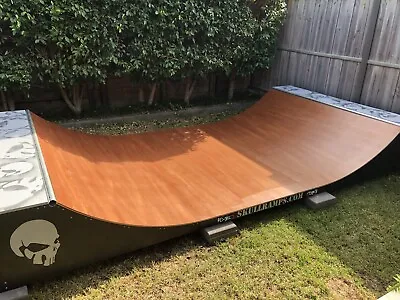 Half Pipe Skateboard Ramp Modular 2ft High X 2.4m Wide 4.8m Long • $1850