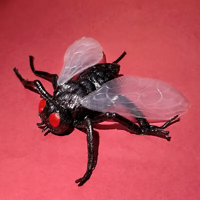 Vintage 70s / 80s Soft Rubber Fly Insect Bug Jiggler Prank Monster Old Stock NEW • $8.99