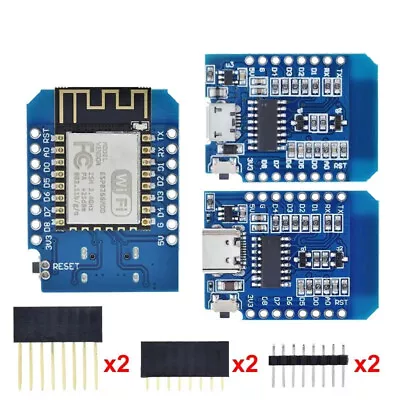 New D1 Mini ModeMcu WIFI Based ESP8266 Module Wireless MINI D1 Development Board • $11.87