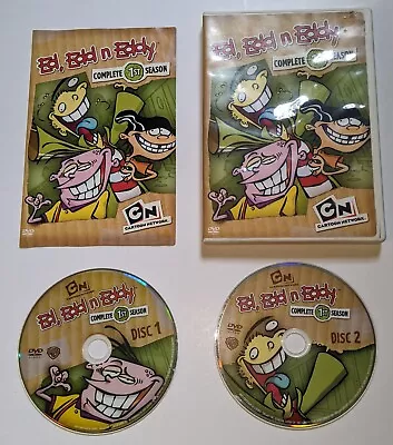 Ed Edd N Eddy The Complete First Season DVD 2-Disc Set W/ Insert SAME DAY SHIP • $21.45