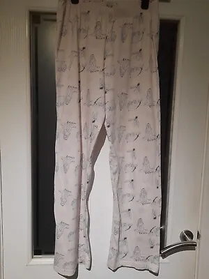 Ladies Disney Eeyore PJ Bottoms Size 8/10 • £3.50