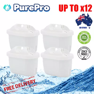 PurePro Water Filter For Brita Maxtra/Mavea Jug Refill Replacement Cartridge • $14.95