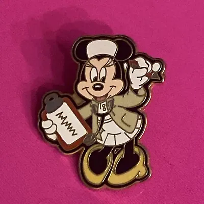 Disney Parks Nurse Minnie Mouse With Stethoscope & Clipboard Pin • $9.99