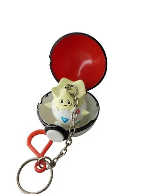 Vintage 1999 Nintendo Pokémon Togepi Keychain Pokémon Detachable Figure BFI • $14.99