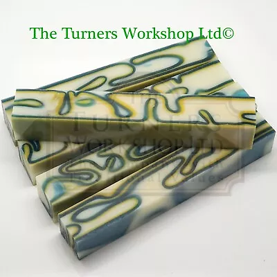 WOOD-TURNING - 5 X Acrylic Pen Blanks Minto • £19.99