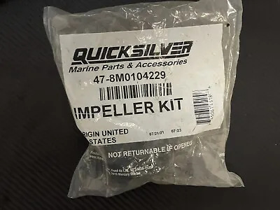 MerCruiser Quicksilver #47-8M0104229 Impeller Kit For Brass Sea Water Pump • $39.99