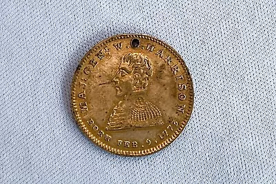 Rare 1840 President William Henry Harrison Campaign Token Medal • £114.83