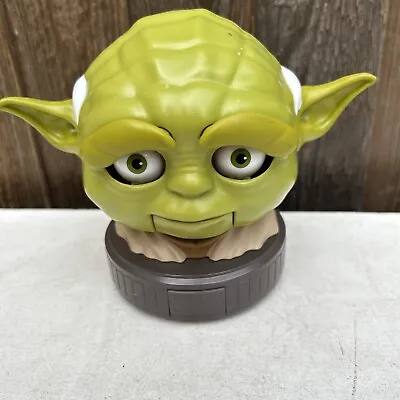 Star Wars Yoda Jedi Master Talking Bust Figure 2015 Spin Master Rare. • £14.59