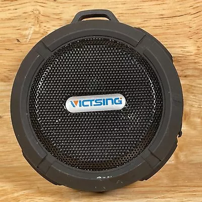 Victsing BH114A Black Portable Waterproof Wireless Bluetooth Shower Speaker • $13.99