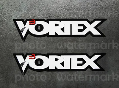2pc Vortex Racing V3 Stickers Decals CR RM YZ 80 125 250 450 Sprockets Pick Size • $6.99
