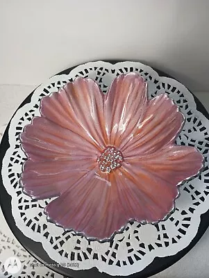 Mariposa Brillante 7  Mexican  Cast Aluminum Cosmos Flower Candy And Nut Bowl  • $29.99