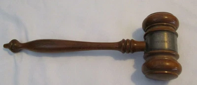 £7.65 • Buy Vintage 1951 Perseverance Lodge #573 AFAM Master Officers Gavel
