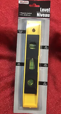 9  Inch Mini Magnetic Torpedo Level Carpenter Carpentry Framing Bubble Level • $6.89