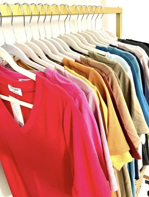 $12.99 • Buy Plus/Reg Zenana Everyday Basic V Neck Relaxed T Shirt Tee Top S M L XL 1X 2X 3X