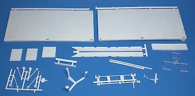 Lindberg Big Rig Flatbed Trailer Parts Set 1/25 Scale • $15.99