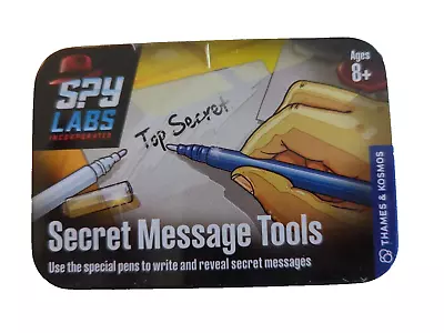 Thames & Kosmos Spy Labs Inc Secret Message Tools Invisible Ink Kit Detective • $19.99