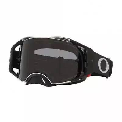 Oakley Goggle - Airbrake - TUFF BLOCKS - Gunmetal/Black W/Dark Grey • $136.96