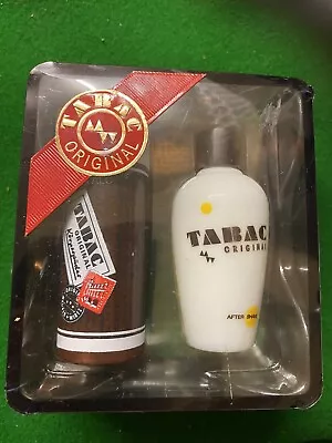 Vintage TABAC Aftershave 30ml Plus 15G Body Talc Unused In Box • £15