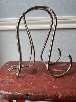 $30 • Buy Godinger Single Bottle Wine Holder & Pourer, Rack Bottle Storage- Silver WB23