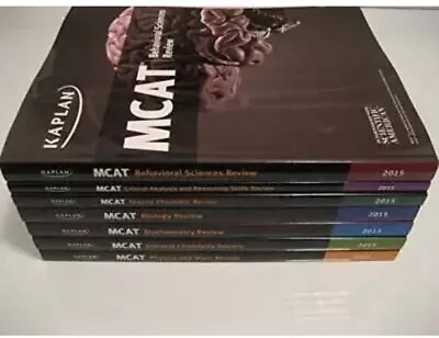 Exam Krackers 10th Edition + Kaplan 2nd Edition MCAT Book Set • $55