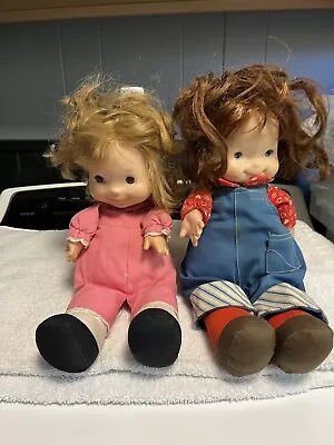 Vintage Fisher-Price Set Up Two Lapsitter Dolls • $19.99