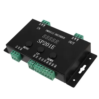 SP201E DMX512 WS2812B WS2811 DMX To SPI Controller DecoderSupport Multiple5937 • $32.99