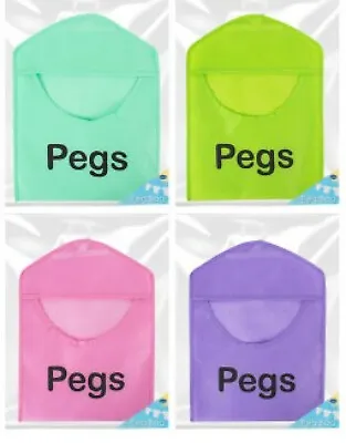 £2.79 • Buy  Peg Bag Hanging Peg Bag Hanger - Clothes/laundry Washing Line Pegs Holder