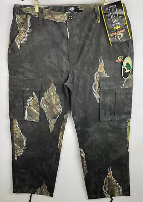 Mossy Oak Hunting Pants Men's Size XL 40-42W 32L Camo Cargo Camouflage • $19