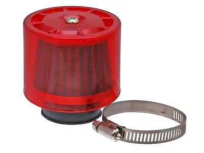 $17.23 • Buy Italjet Dragster 180 2T LC  38mm Straight Free Flow Air Filter Red