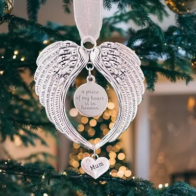 IN LOVING MEMORY GIFT CHRISTMAS Gifts Tree Decoration MumDadNan NanaGrandad • £3.99
