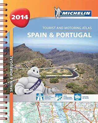 £8.99 • Buy Spain & Portugal 2014 - A4 Spiral Atlas (Michelin Atlas) By Michelin Book The