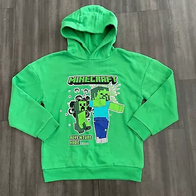 Primark Minecraft Hoodie Jumper Sweatshirt Age 8-9 • £4