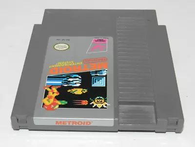 Metroid 3 Screw Silver Nintendo NES Video Game Cart • $20.53