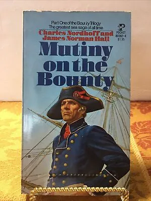 MUTINY ON THE BOUNTY By Charles Nordhoff Vintage Paperback SEA ADVENTURE • $6.99