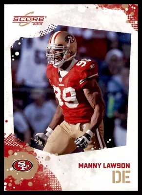 2010 Score Manny Lawson San Francisco 49ers #251 1079 • $1.10