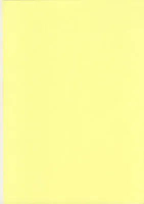 25 X SHEETS A4 LIGHT YELLOW PASTEL 240gsm THICK ART CRAFT & HOBBY CARD • £4.75