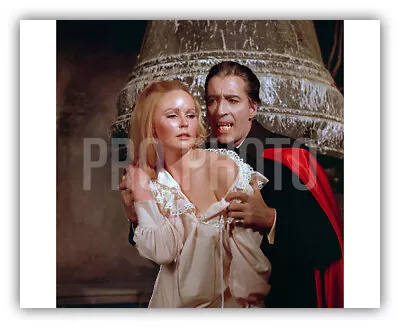 Iconic Scene Chris Lee Veronica Carlson Dracula Has Risen From Grave Hammer 1968 • $24.75