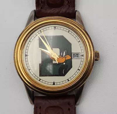 Rare Vintage Warner Brothers Looney Tunes Daffy Duck Watch - Work & New Battery • $69.99