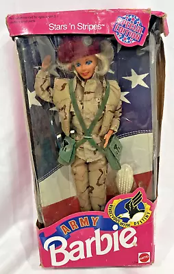 1992 Mattel Army Barbie Stars 'n Strip Edition Special Edition 1234 • $16.95